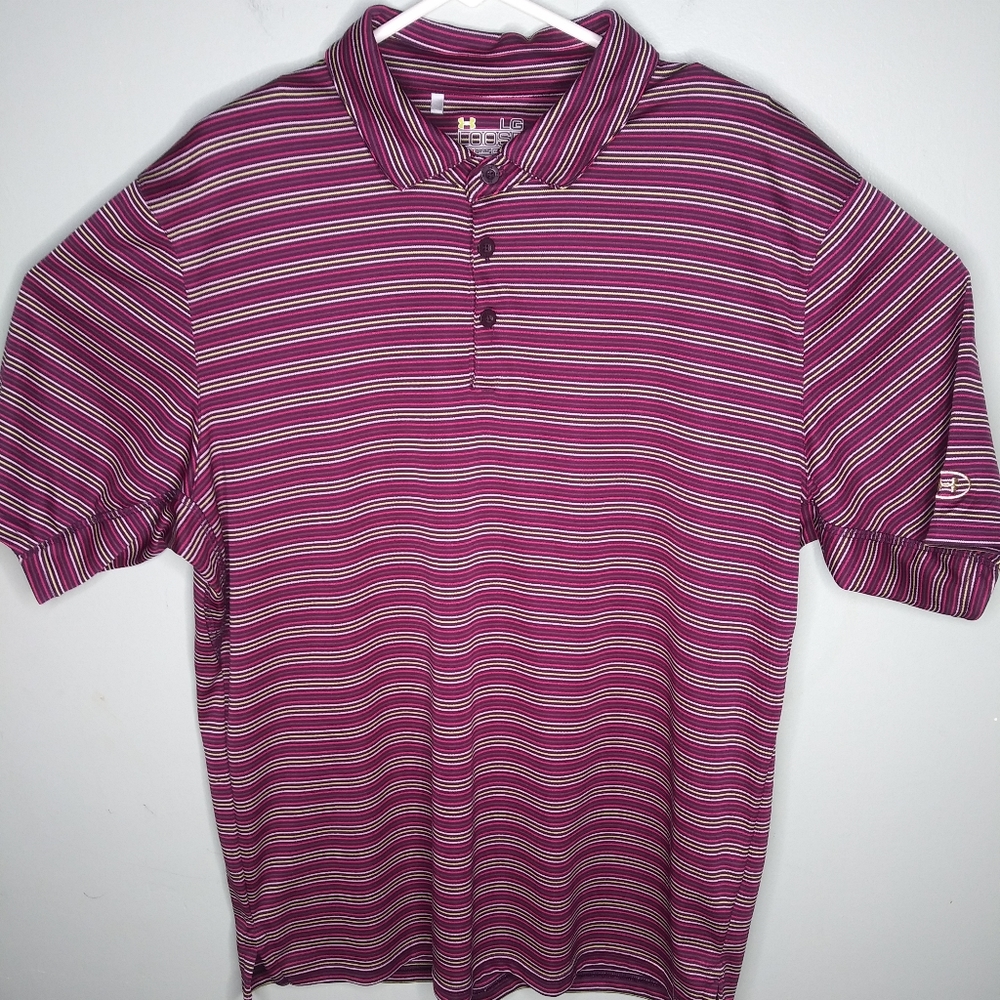 Under Armour "Green" Short Sleeve Golf Polo Shirt